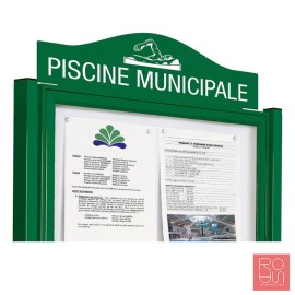 Rètol de senyalització Model Horizonte | Accessori per a Vitrines Tradició i Clàssica